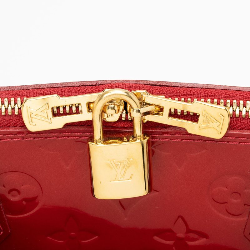 Louis Vuitton Monogram Vernis Alma GM Satchel (SHF-23700) - Barde - Image 9