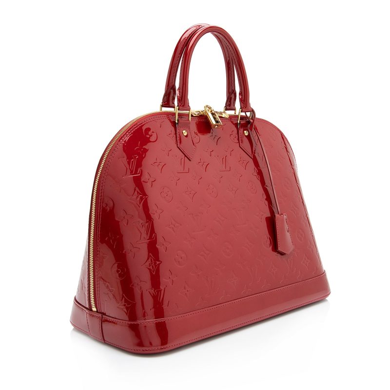 Louis Vuitton Monogram Vernis Alma GM Satchel (SHF-23700) - Barde - Image 2