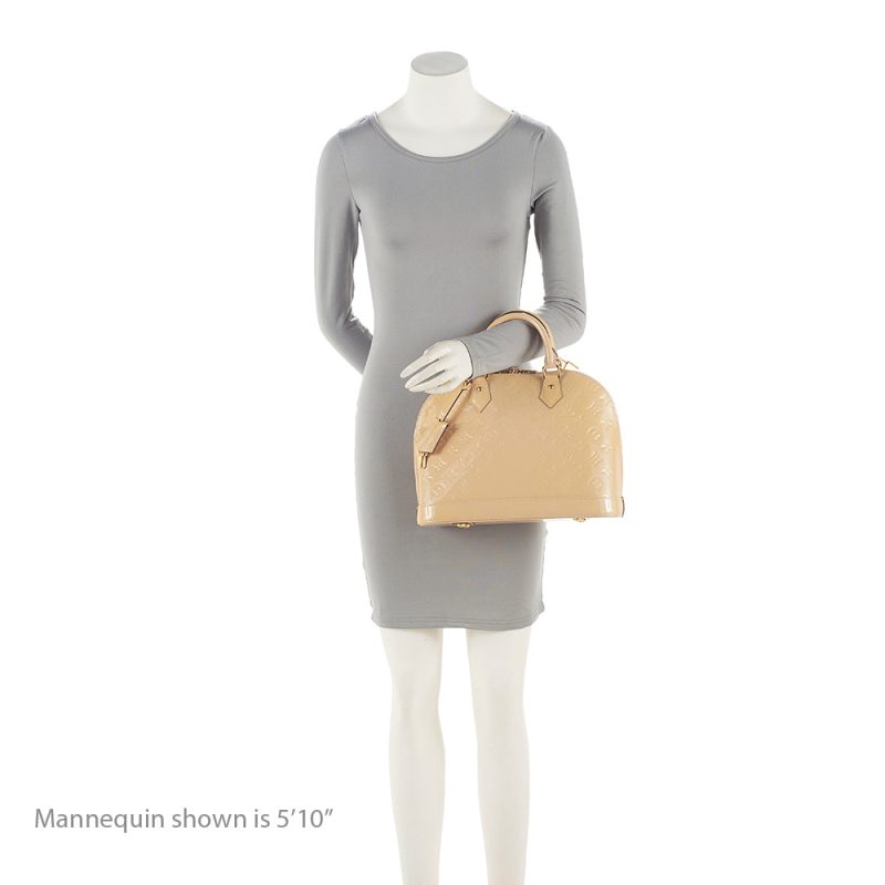 Louis Vuitton Monogram Vernis Alma PM Satchel (SHF-21750) - Barde - Image 5