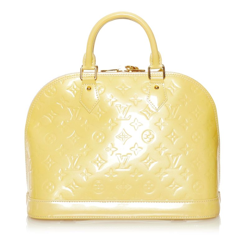 Louis Vuitton Monogram Vernis Alma PM (SHG-35318) - Barde - Image 3