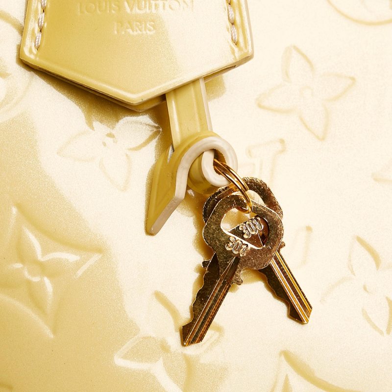 Louis Vuitton Monogram Vernis Alma PM (SHG-35318) - Barde - Image 10
