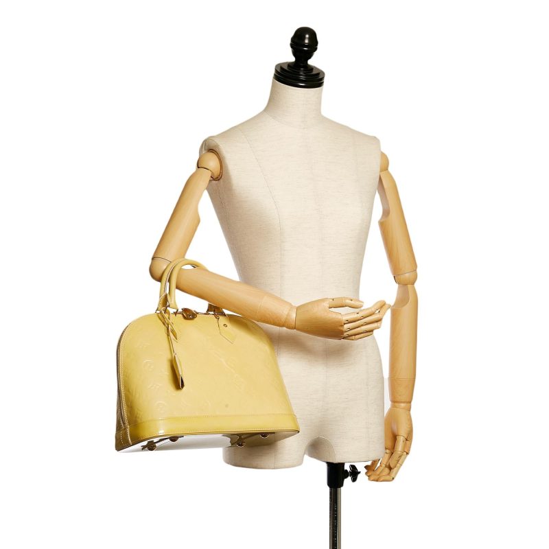 Louis Vuitton Monogram Vernis Alma PM (SHG-35318) - Barde - Image 5