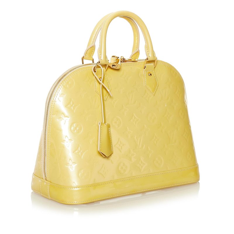 Louis Vuitton Monogram Vernis Alma PM (SHG-35318) - Barde - Image 2