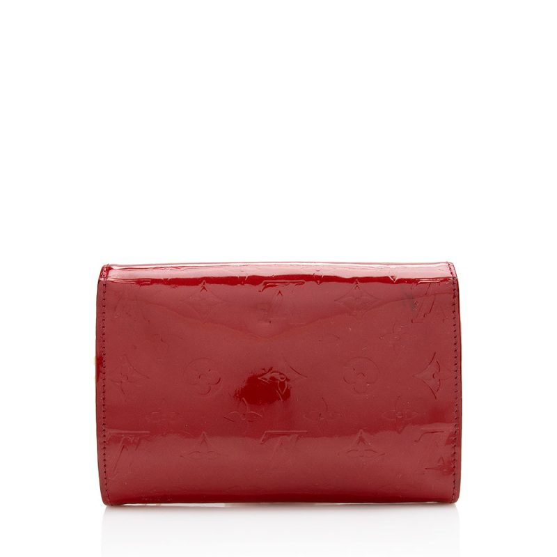 Louis Vuitton Monogram Vernis Bel Air Clutch (SHF-22065) - Barde - Image 3