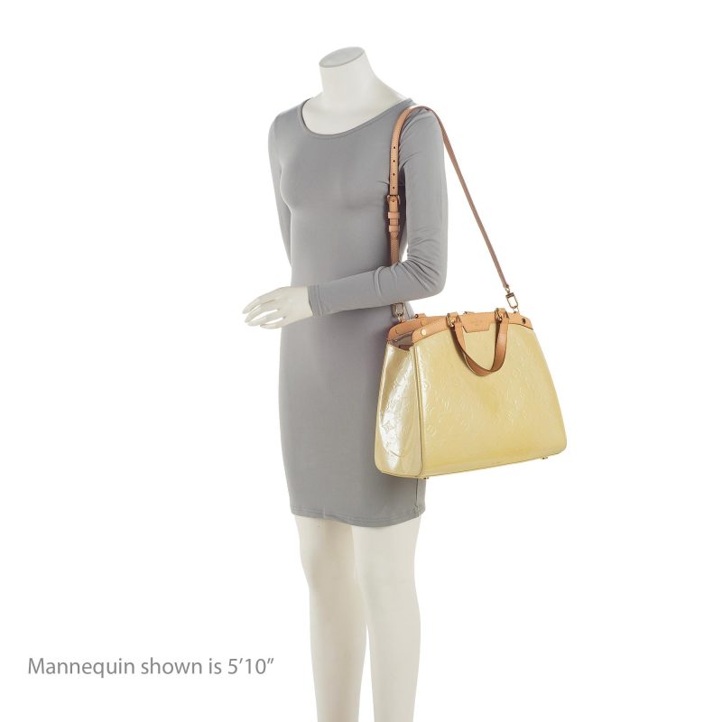 Louis Vuitton Monogram Vernis Brea GM Satchel (SHF-23147) - Barde - Image 5