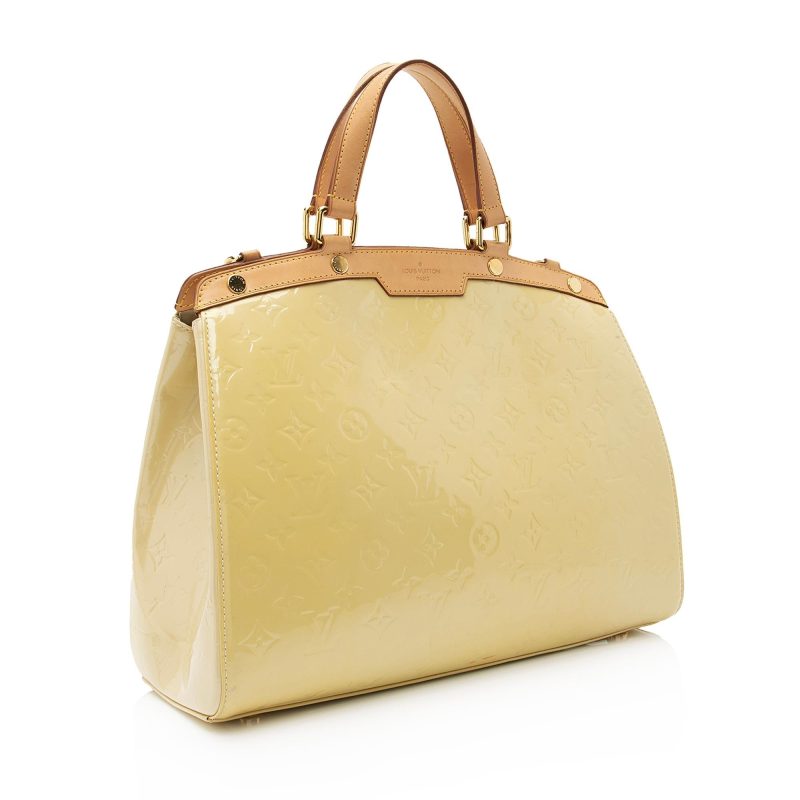 Louis Vuitton Monogram Vernis Brea GM Satchel (SHF-23147) - Barde - Image 2