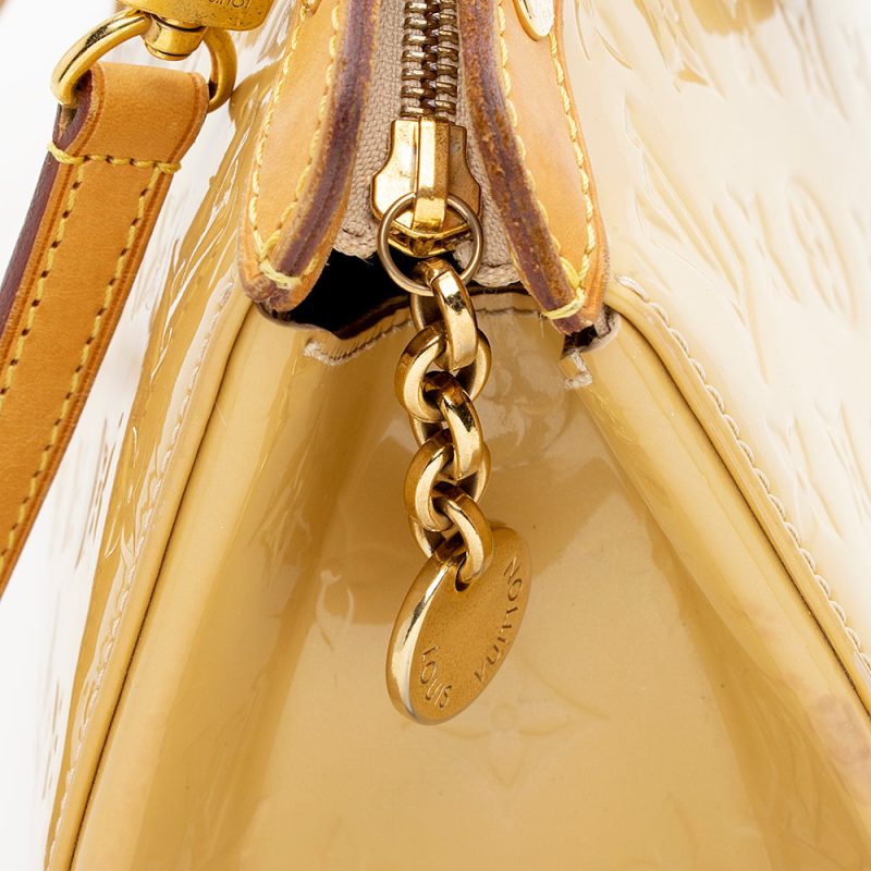 Louis Vuitton Monogram Vernis Brea MM Satchel (SHF-21419) - Barde - Image 10
