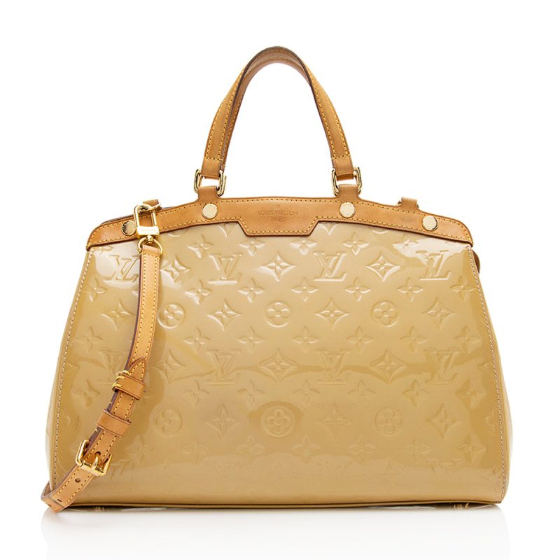 Louis Vuitton Monogram Vernis Brea MM Satchel (SHF-21419) - Barde