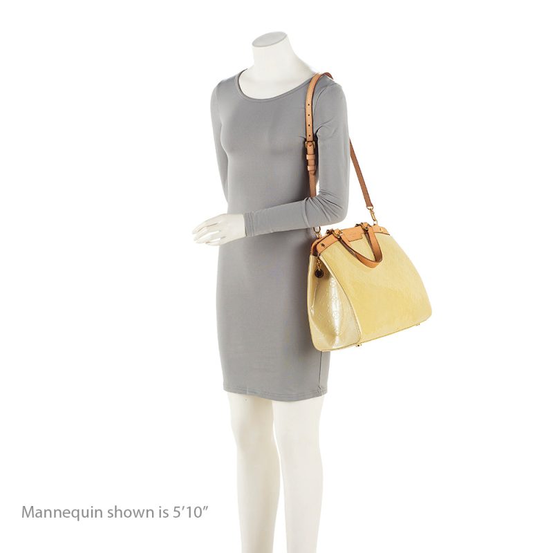 Louis Vuitton Monogram Vernis Brea MM Satchel (SHF-21419) - Barde - Image 5