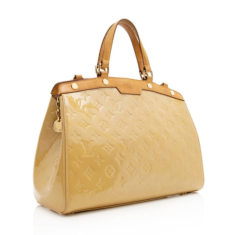 Louis Vuitton Monogram Vernis Brea MM Satchel (SHF-21419) - Barde - Image 2