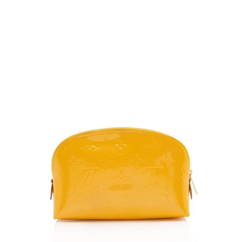 Louis Vuitton Monogram Vernis Cosmetic Pouch (SHF-22863) - Barde - Image 3