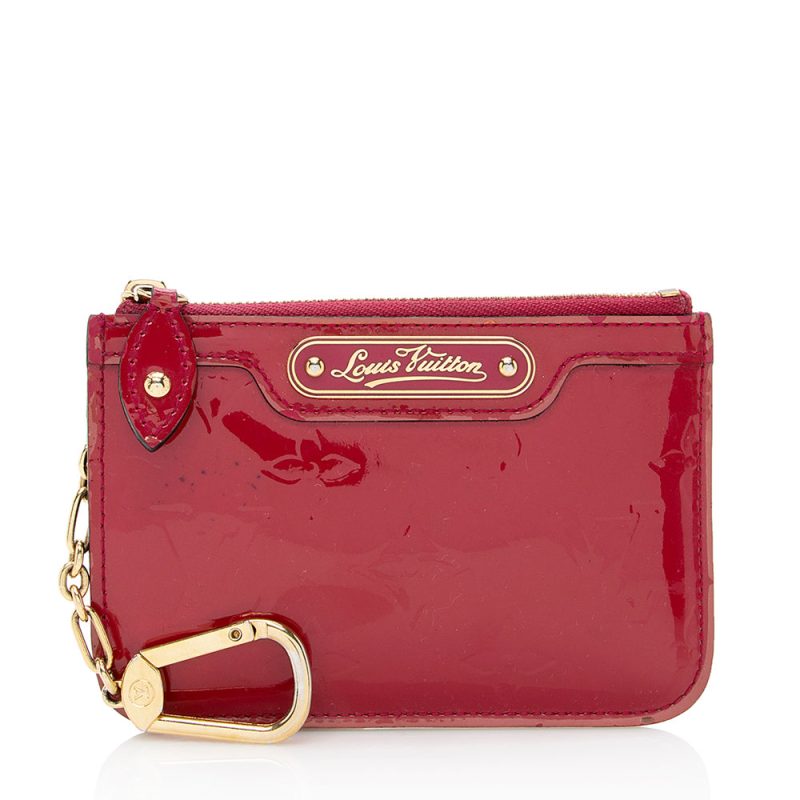 Louis Vuitton Monogram Vernis Key Pouch (SHF-21127) - Barde