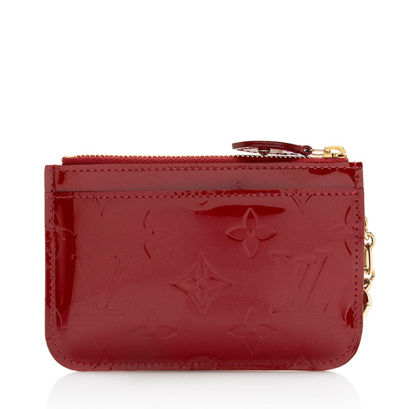 Louis Vuitton Monogram Vernis Key Pouch (SHF-22157) - Barde - Image 3
