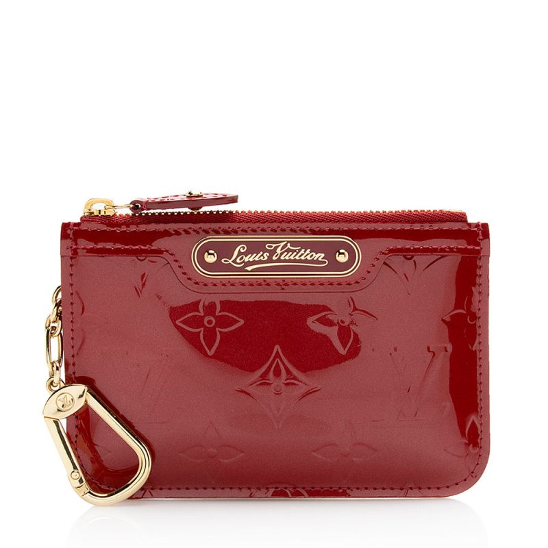 Louis Vuitton Monogram Vernis Key Pouch (SHF-22157) - Barde