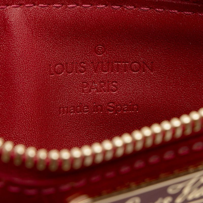 Louis Vuitton Monogram Vernis Key Pouch (SHF-22157) - Barde - Image 6