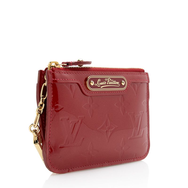 Louis Vuitton Monogram Vernis Key Pouch (SHF-22157) - Barde - Image 2