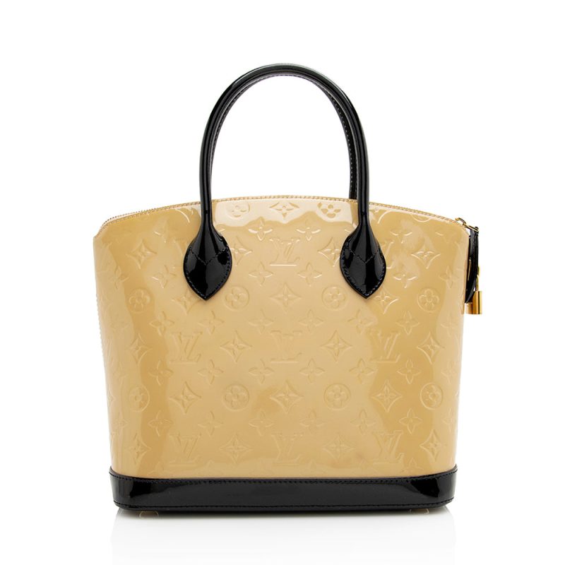 Louis Vuitton Monogram Vernis Lockit PM Satchel (SHF-21754) - Barde - Image 3