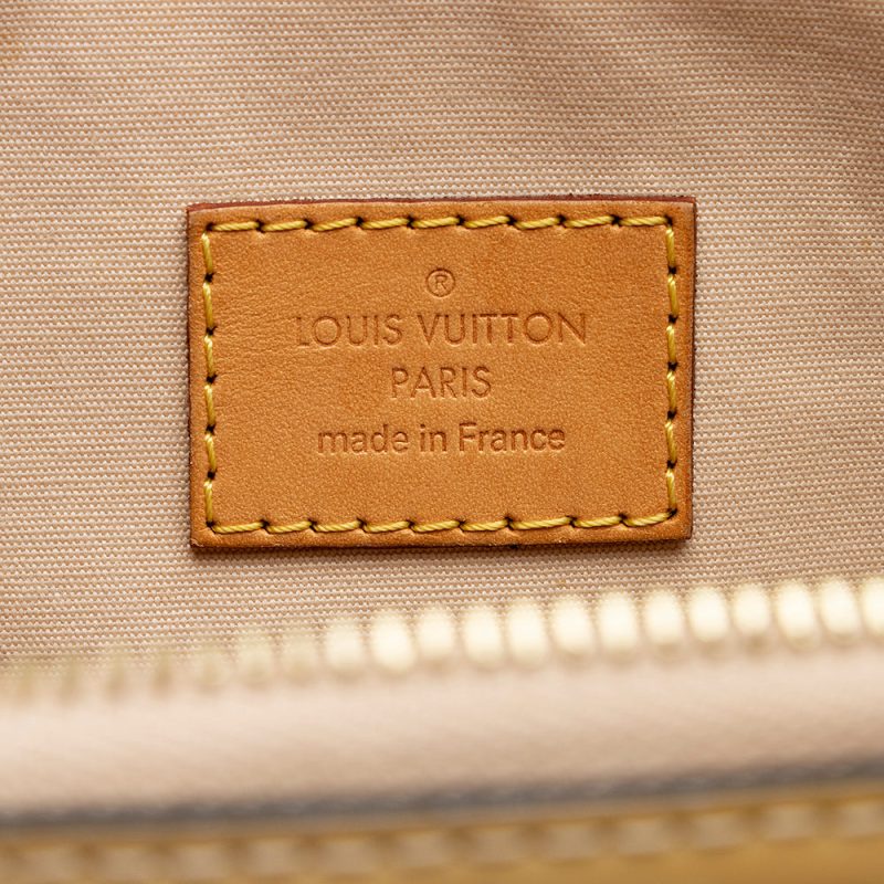 Louis Vuitton Monogram Vernis Lockit PM Satchel (SHF-21754) - Barde - Image 8