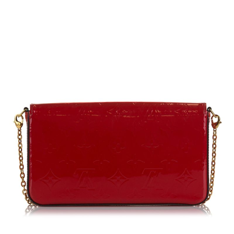 Louis Vuitton Monogram Vernis Pochette Felicie (SHG-GgZlqY) - Barde - Image 3
