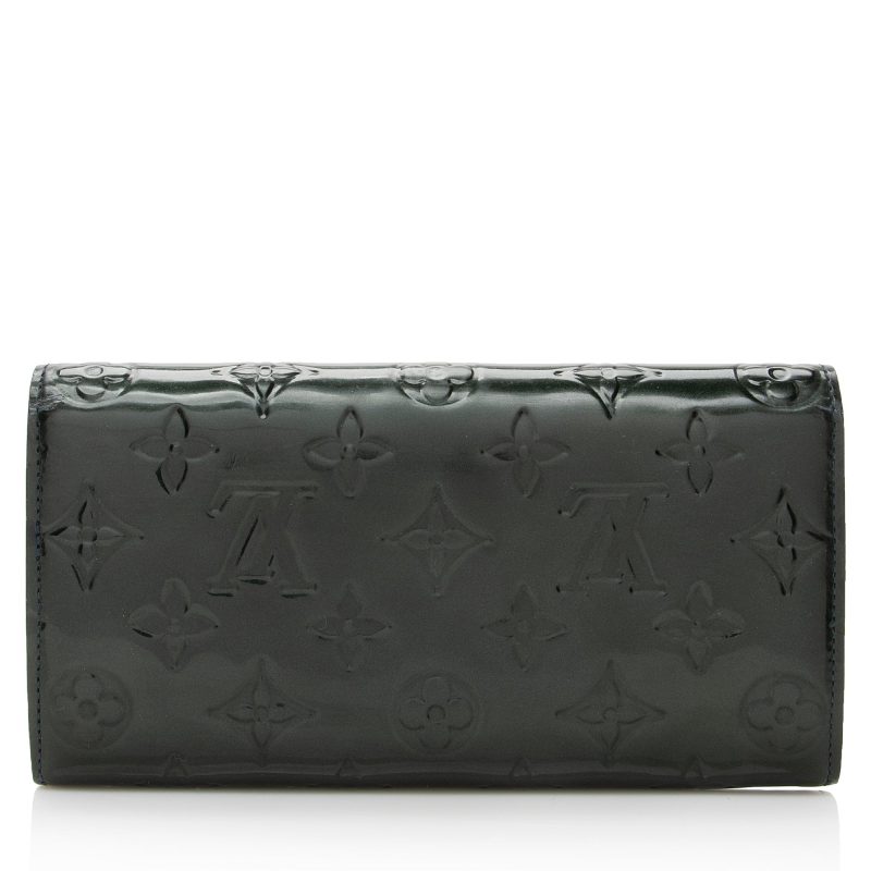 Louis Vuitton Monogram Vernis Sarah Wallet (SHF-22290) - Barde - Image 3