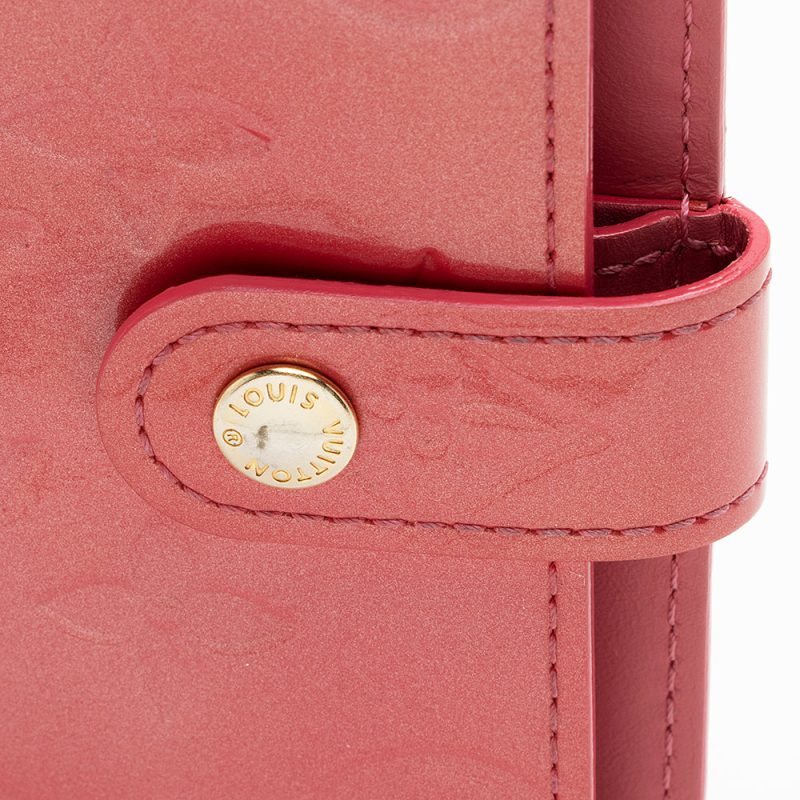 Louis Vuitton Monogram Vernis Small Ring Agenda Cover (SHF-21813) - Barde - Image 7