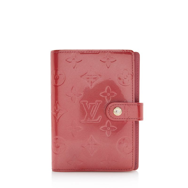 Louis Vuitton Monogram Vernis Small Ring Agenda Cover (SHF-21813) - Barde
