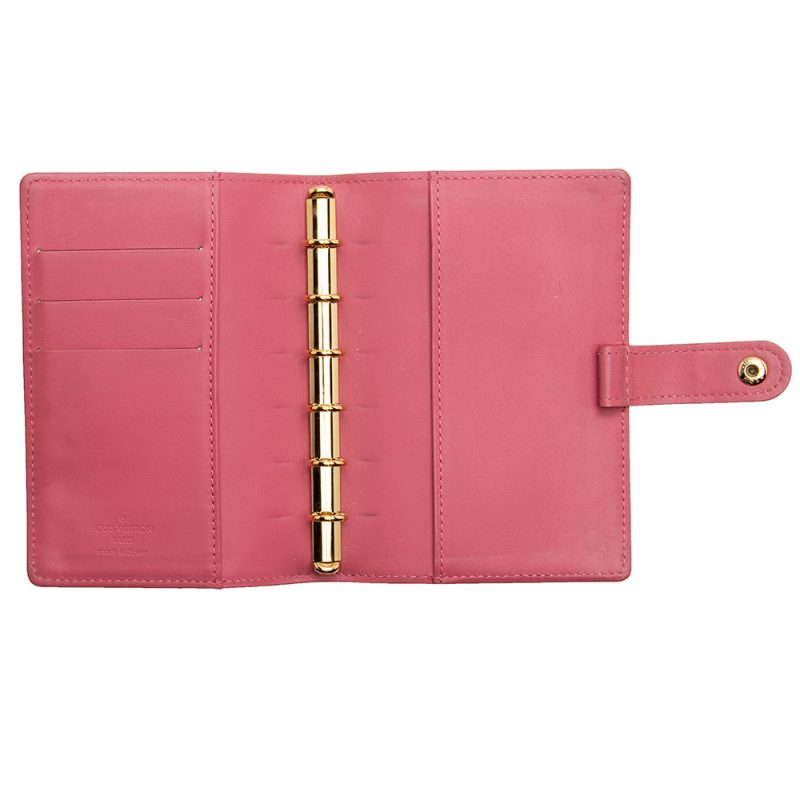 Louis Vuitton Monogram Vernis Small Ring Agenda Cover (SHF-21813) - Barde - Image 5