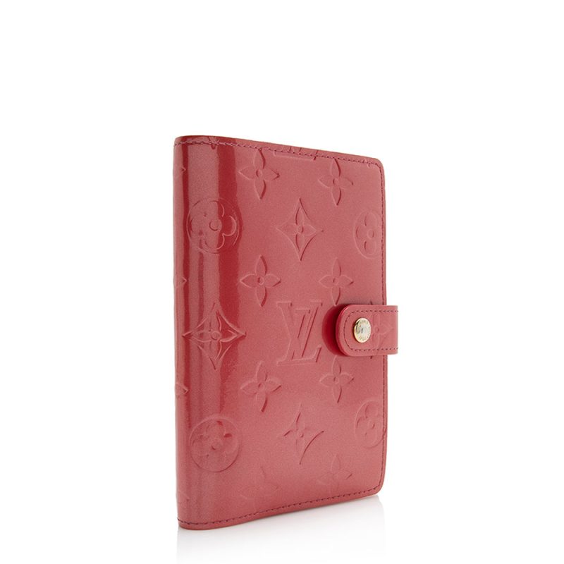 Louis Vuitton Monogram Vernis Small Ring Agenda Cover (SHF-21813) - Barde - Image 2