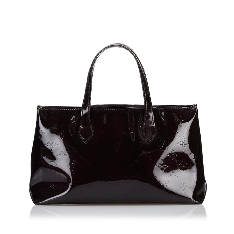 Louis Vuitton Monogram Vernis Wilshire PM (SHG-37150) - Barde - Image 3