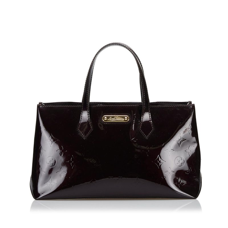 Louis Vuitton Monogram Vernis Wilshire PM (SHG-37150) - Barde
