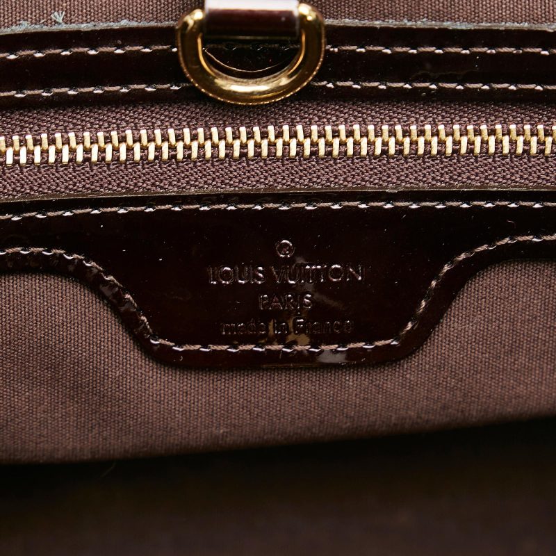 Louis Vuitton Monogram Vernis Wilshire PM (SHG-37150) - Barde - Image 7