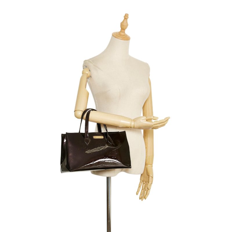 Louis Vuitton Monogram Vernis Wilshire PM (SHG-37150) - Barde - Image 5
