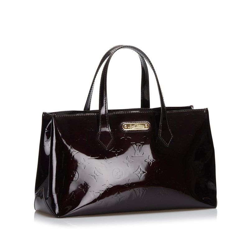Louis Vuitton Monogram Vernis Wilshire PM (SHG-37150) - Barde - Image 2