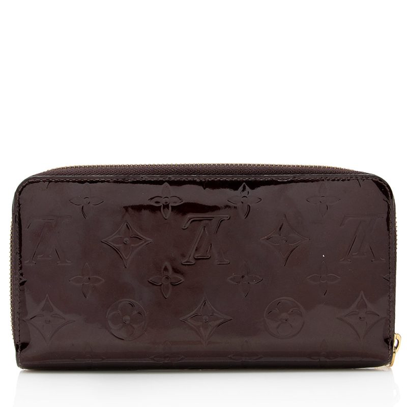 Louis Vuitton Monogram Vernis Zippy Wallet (SHF-20960) - Barde - Image 3