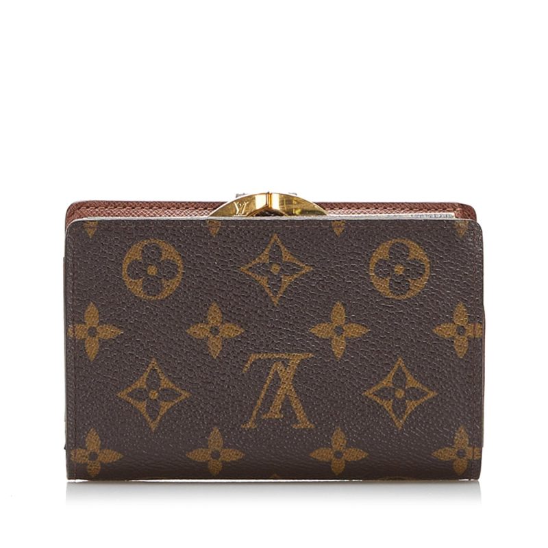 Louis Vuitton Monogram Viennois Wallet (SHG-37457) - Barde - Image 3