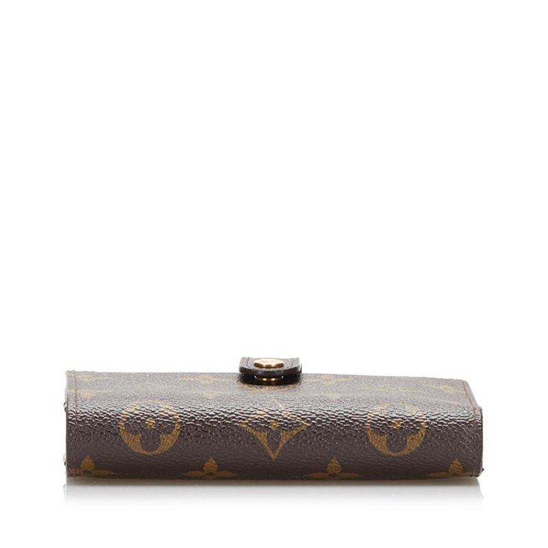 Louis Vuitton Monogram Viennois Wallet (SHG-37457) - Barde - Image 4