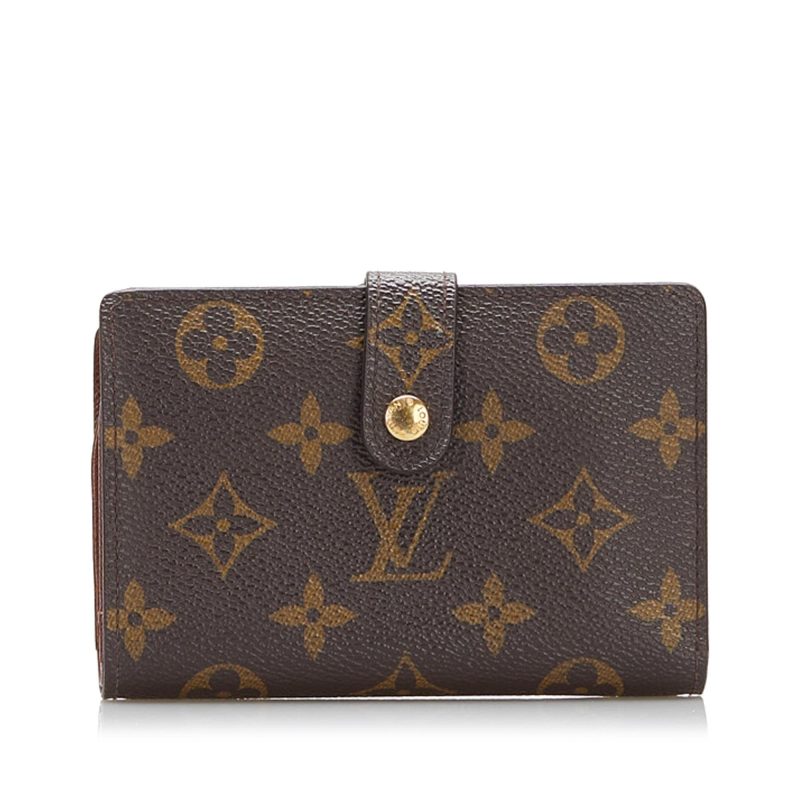 Louis Vuitton Monogram Viennois Wallet (SHG-37457) - Barde