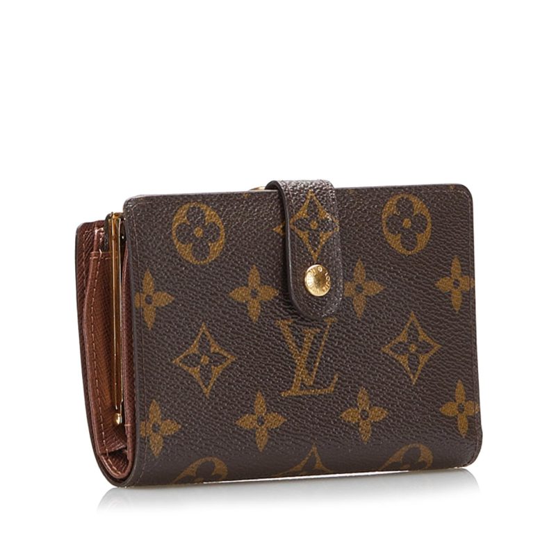 Louis Vuitton Monogram Viennois Wallet (SHG-37457) - Barde - Image 2