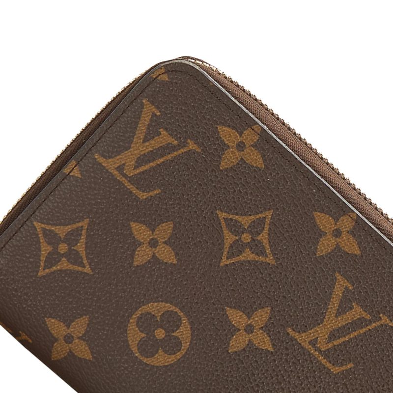 Louis Vuitton Monogram Zippy Wallet (SHG-37177) - Barde - Image 10
