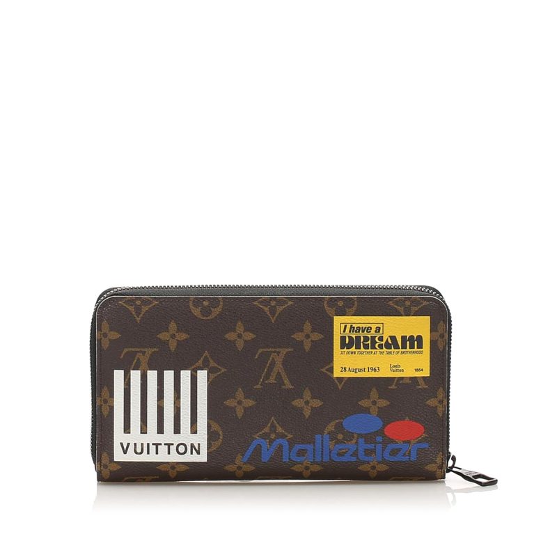 Louis Vuitton Printed Monogram Long Wallet (SHG-37391) - Barde - Image 3