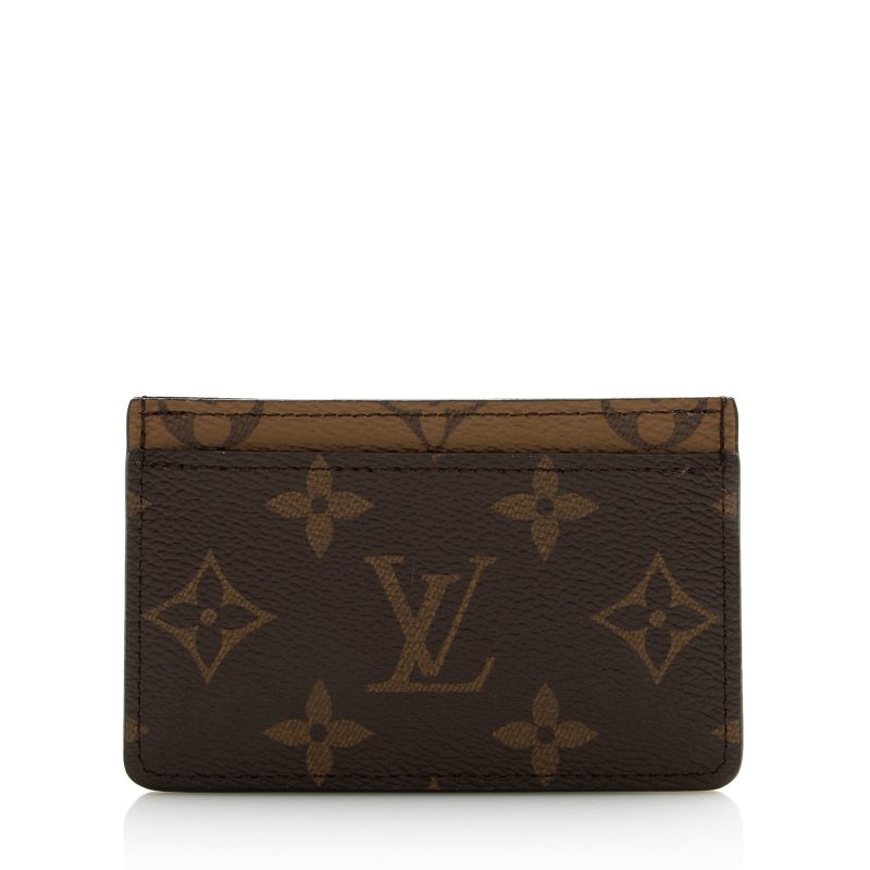 Louis Vuitton Reverse Monogram Card Holder (SHF-22590) - Barde - Image 3