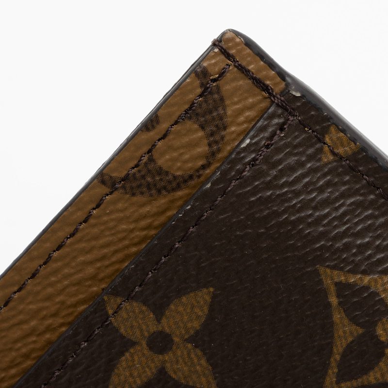 Louis Vuitton Reverse Monogram Card Holder (SHF-23150) - Barde - Image 7