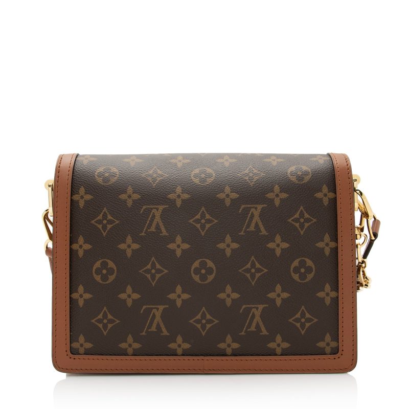 Louis Vuitton Reverse Monogram Dauphine MM Shoulder Bag (SHF-22333) - Barde - Image 3