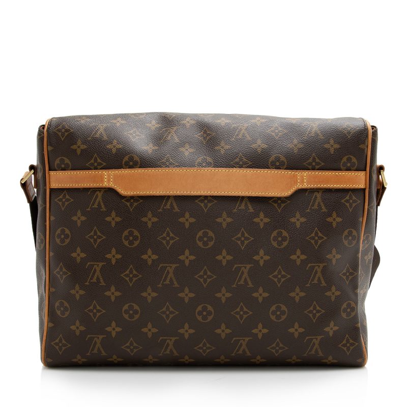 Louis Vuitton Vintage Monogram Canvas Abbesses Messenger Bag (SHF-22794) - Barde - Image 3