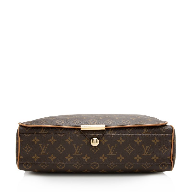 Louis Vuitton Vintage Monogram Canvas Abbesses Messenger Bag (SHF-22794) - Barde - Image 4