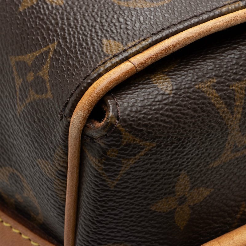 Louis Vuitton Vintage Monogram Canvas Abbesses Messenger Bag (SHF-22794) - Barde - Image 10