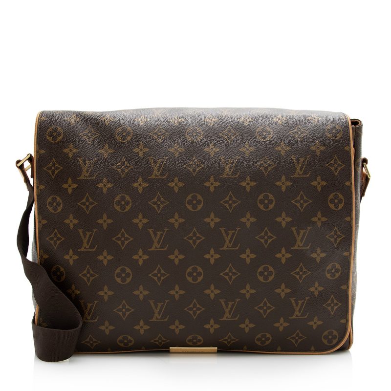 Louis Vuitton Vintage Monogram Canvas Abbesses Messenger Bag (SHF-22794) - Barde