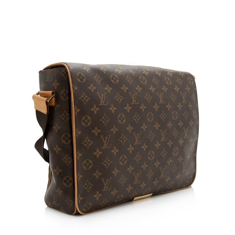 Louis Vuitton Vintage Monogram Canvas Abbesses Messenger Bag (SHF-22794) - Barde - Image 2