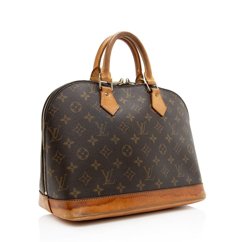 Louis Vuitton Vintage Monogram Canvas Alma PM Satchel (SHF-21417) - Barde - Image 2