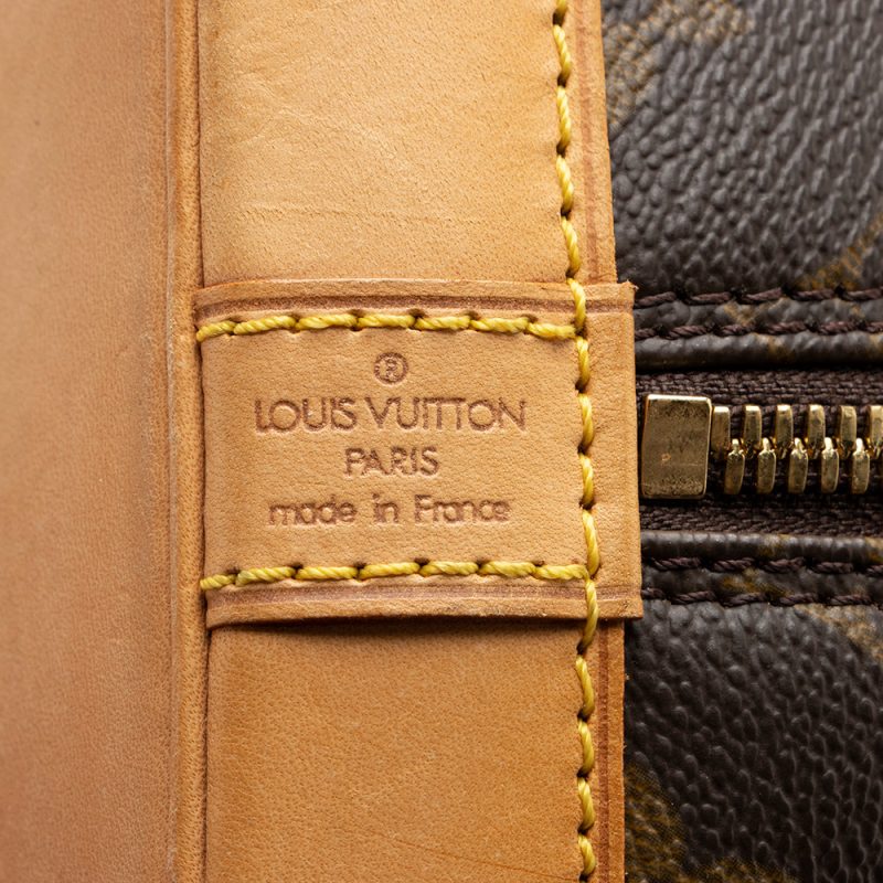 Louis Vuitton Vintage Monogram Canvas Alma PM Satchel (SHF-17770) - Barde - Image 8